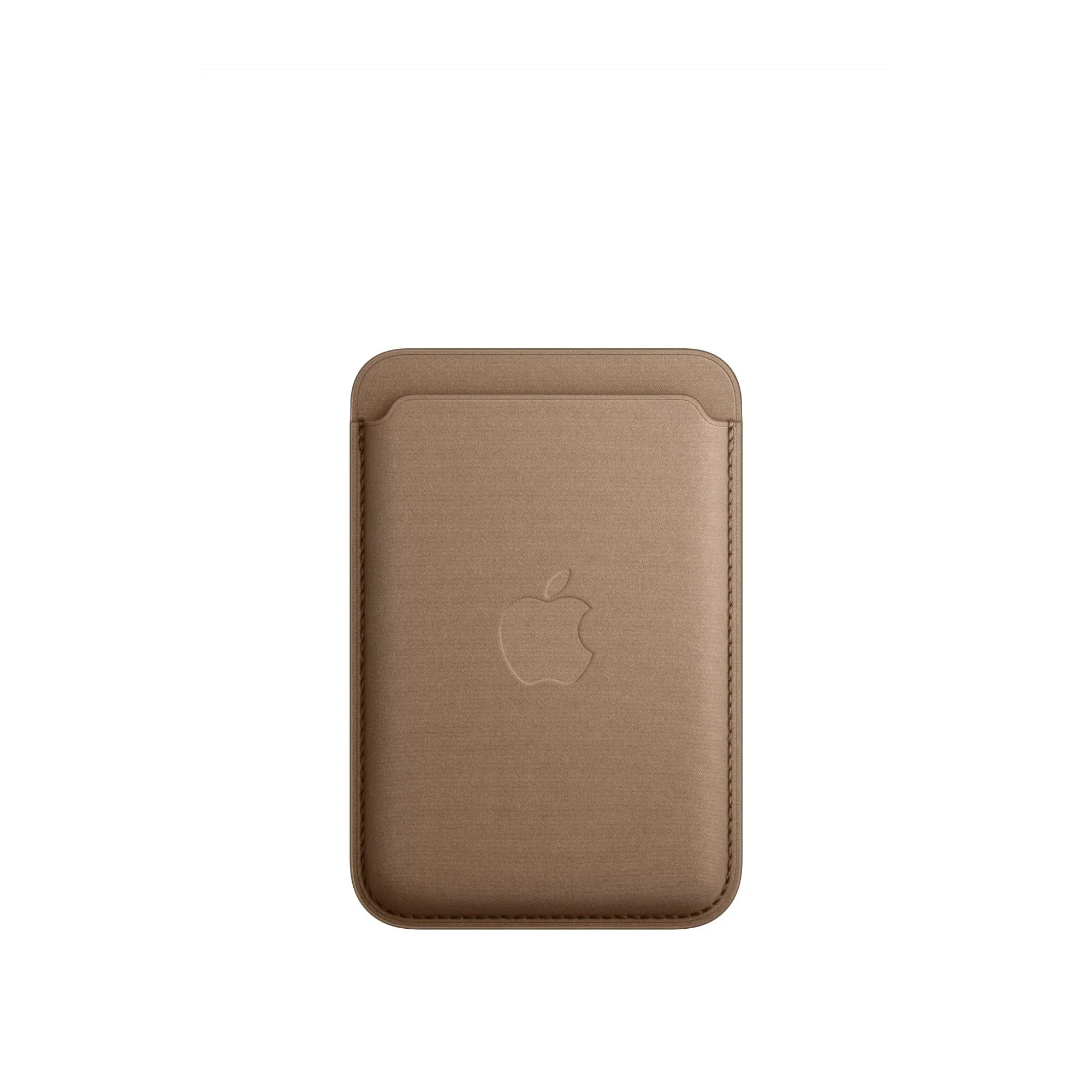 iphone finewoven wallet with magsafe taupe