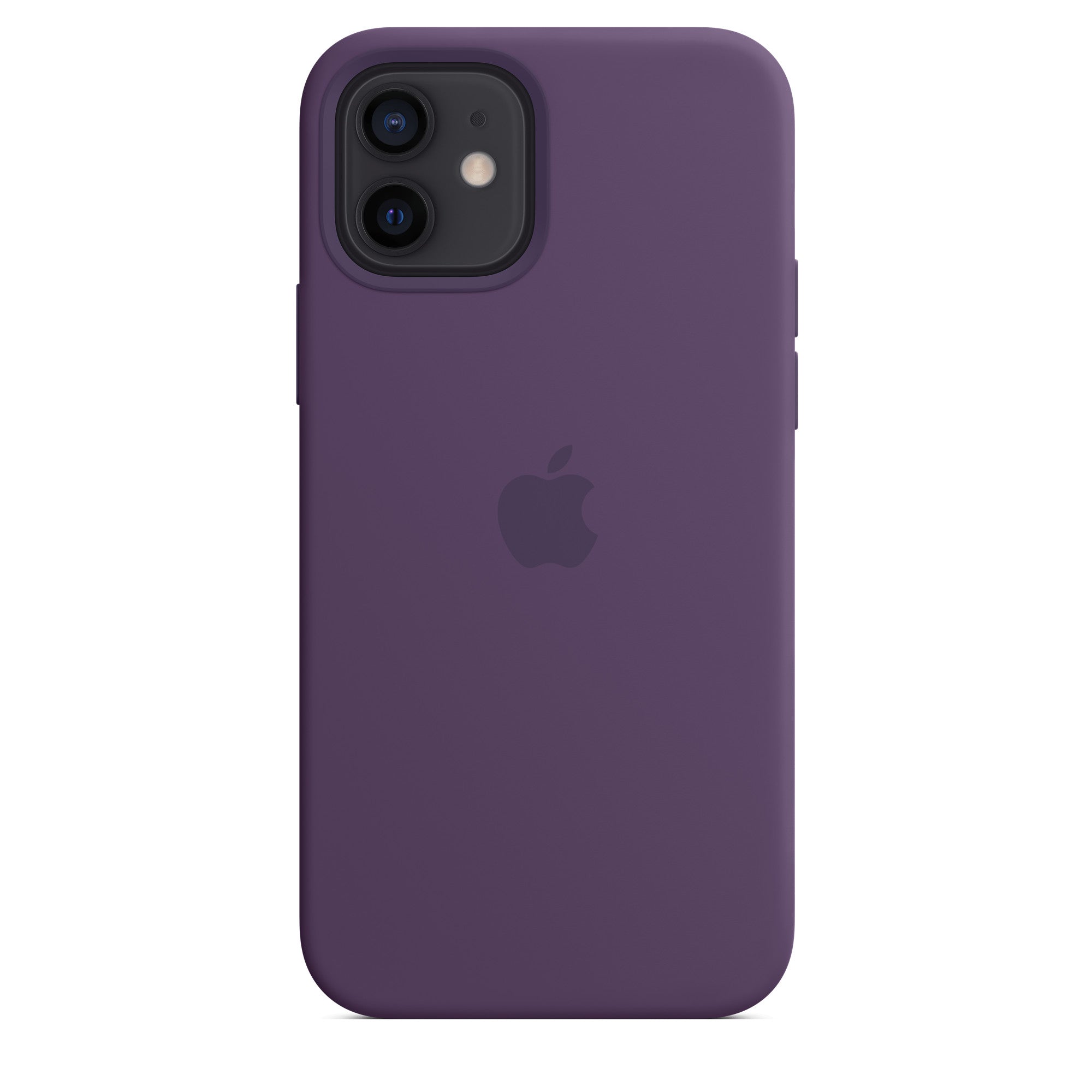 Funda de silicona para iPhone 12 con MagSafe