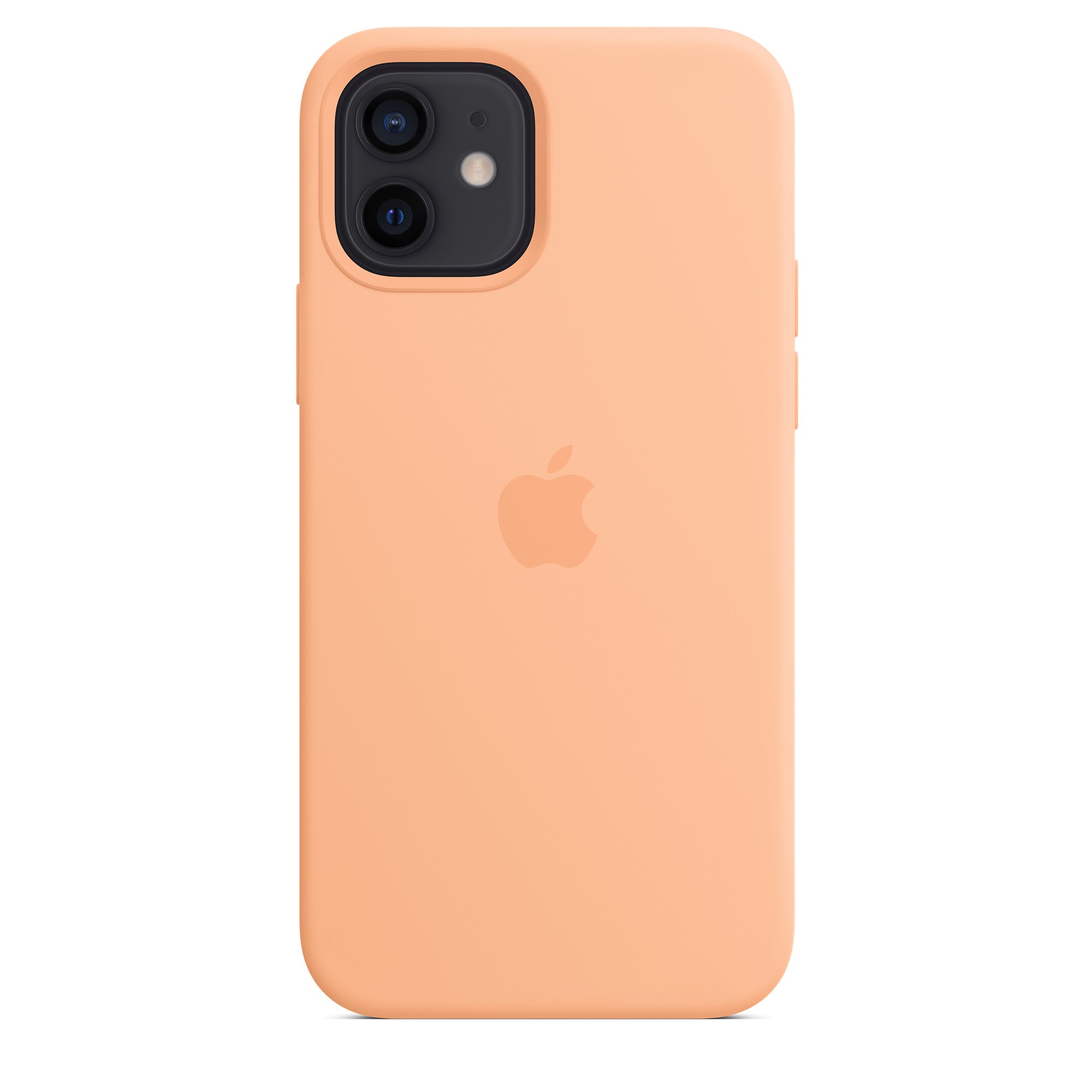 Funda de silicona para iPhone 12 con MagSafe