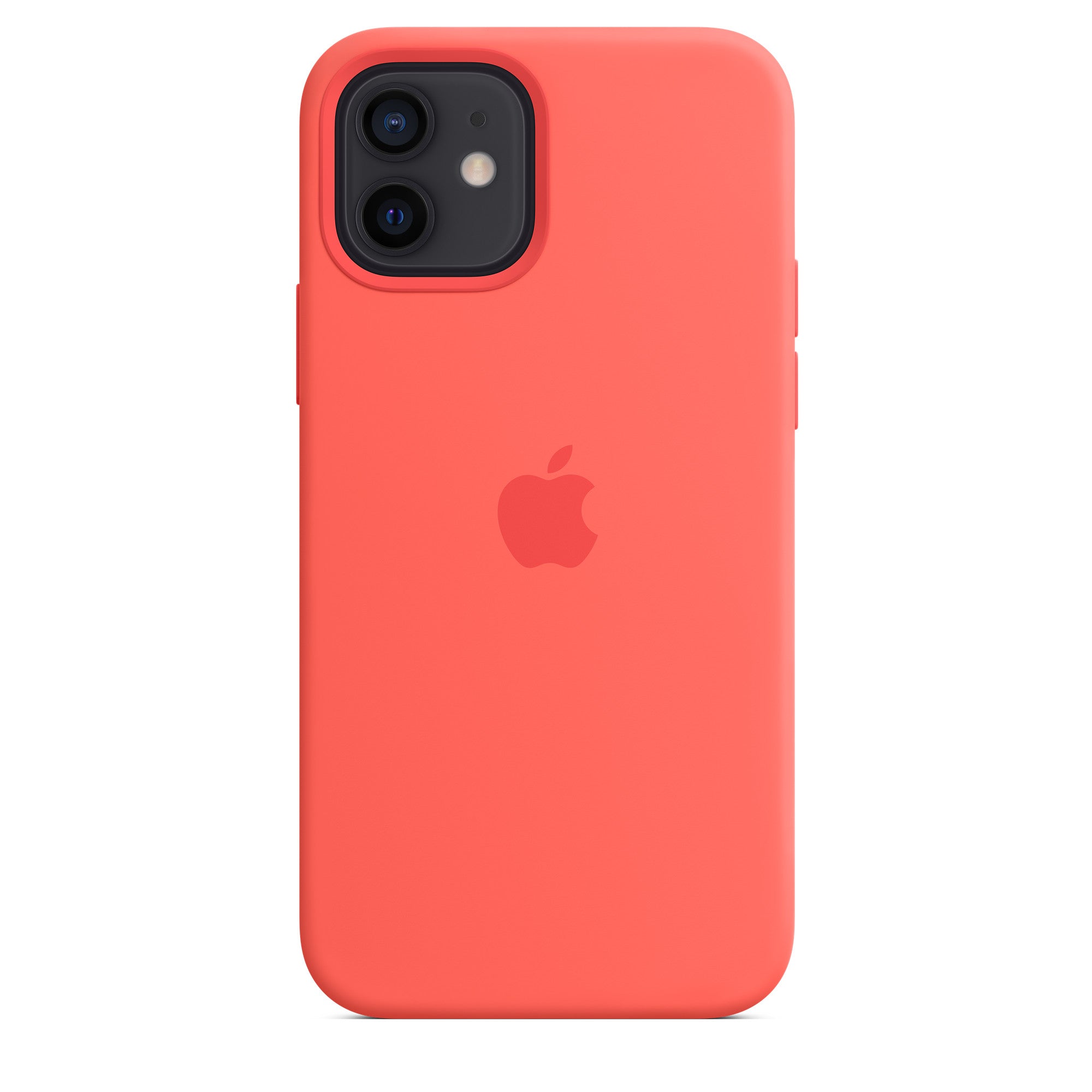 Funda de silicona para iPhone 12 con MagSafe