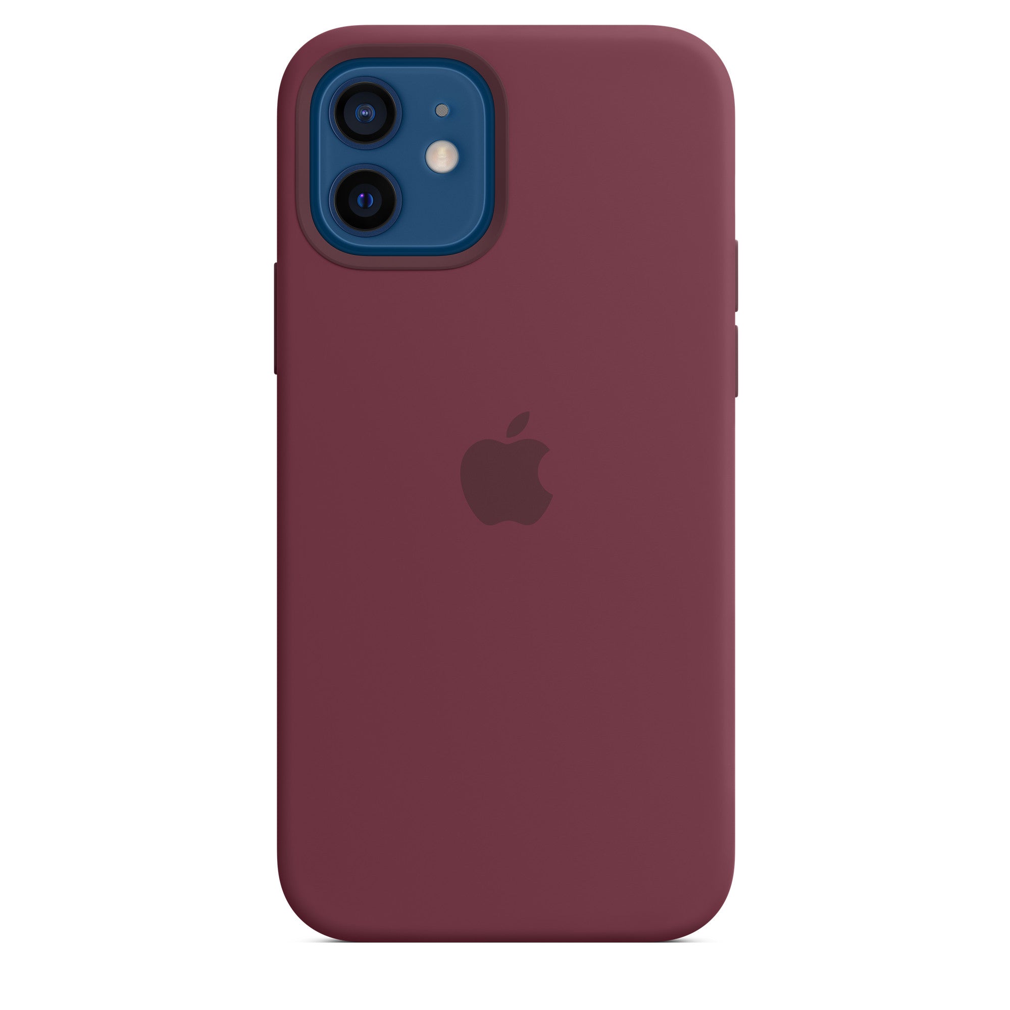 Funda de silicona para iPhone 12 con MagSafe