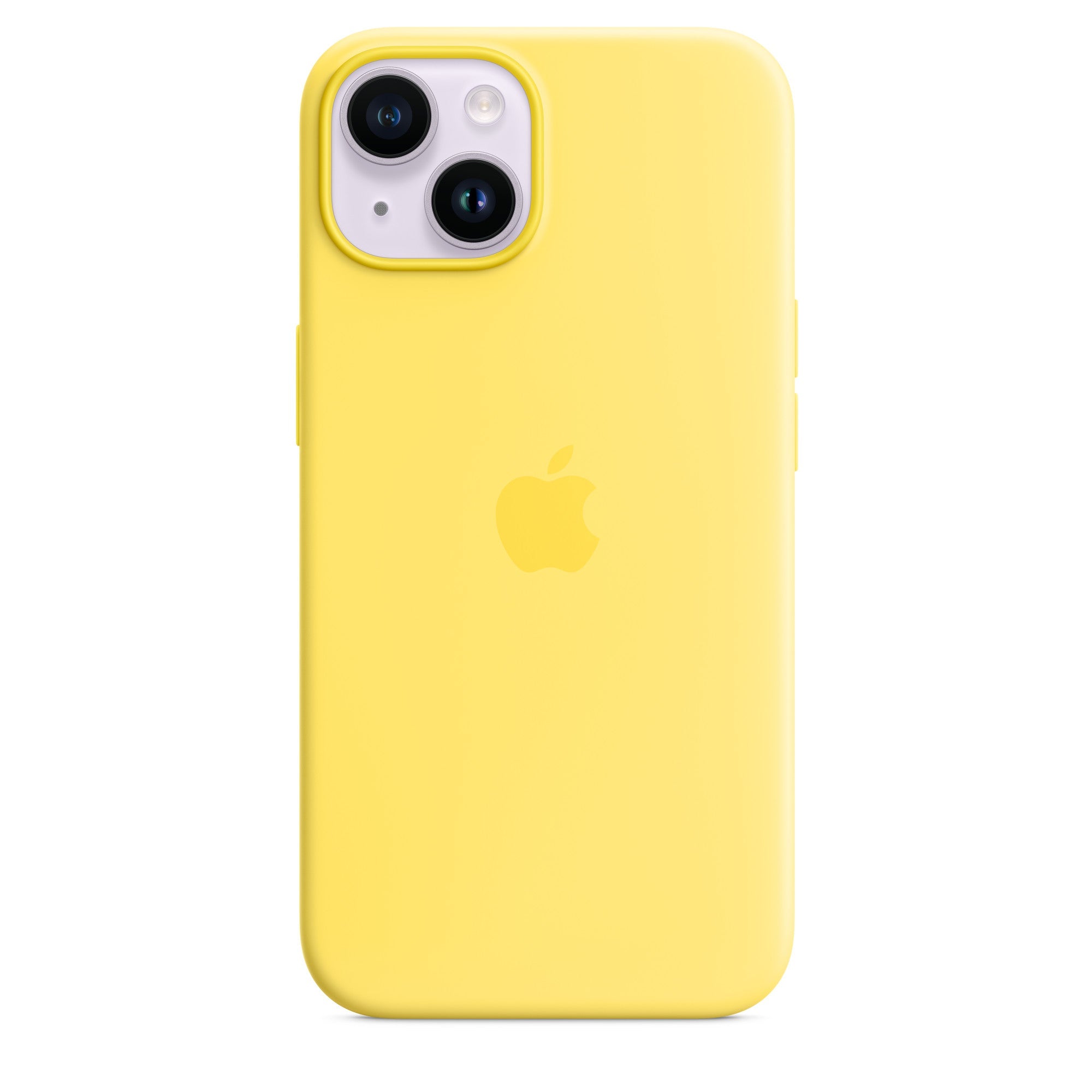 Funda de silicona para iPhone 14 con MagSafe