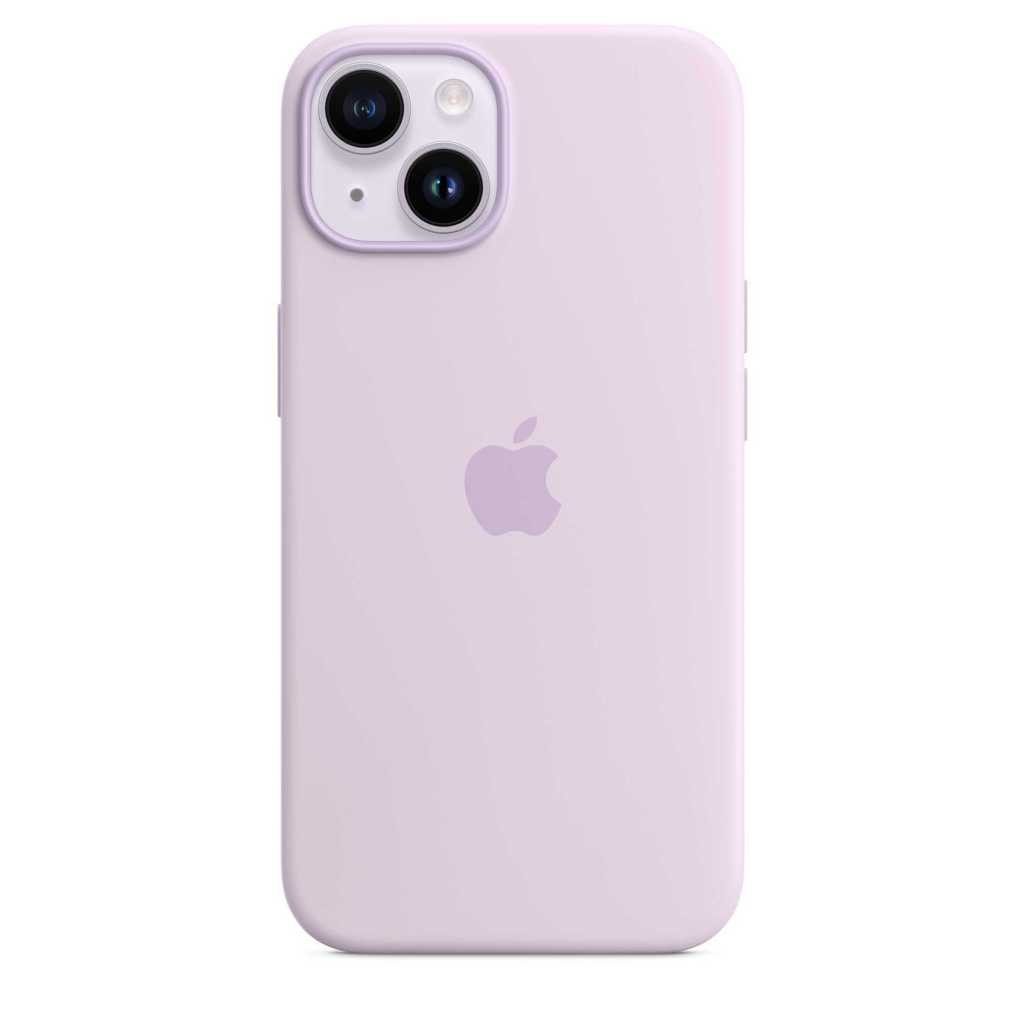 Funda de silicona para iPhone 14 con MagSafe