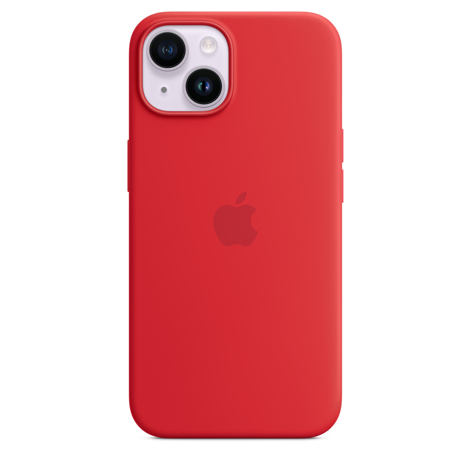 Funda de silicona para iPhone 14 con MagSafe