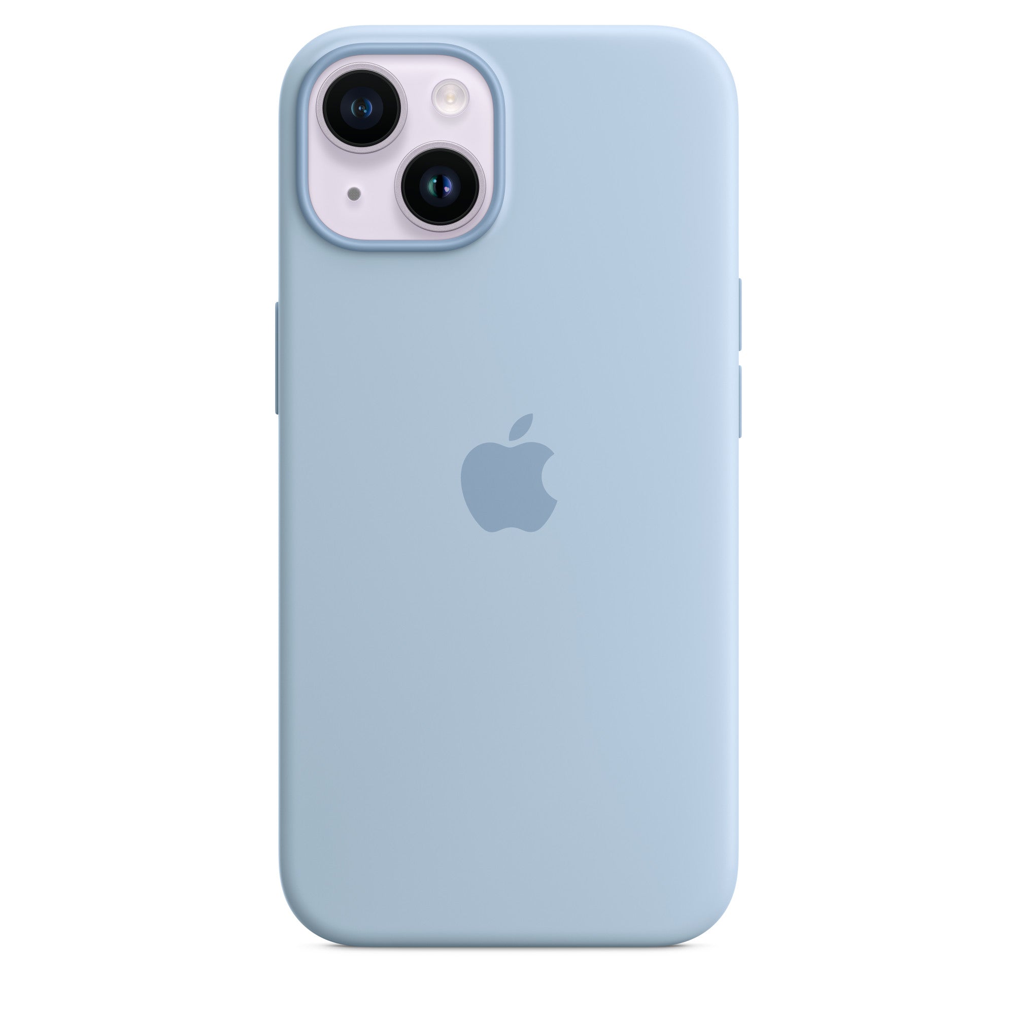Funda de silicona para iPhone 14 con MagSafe