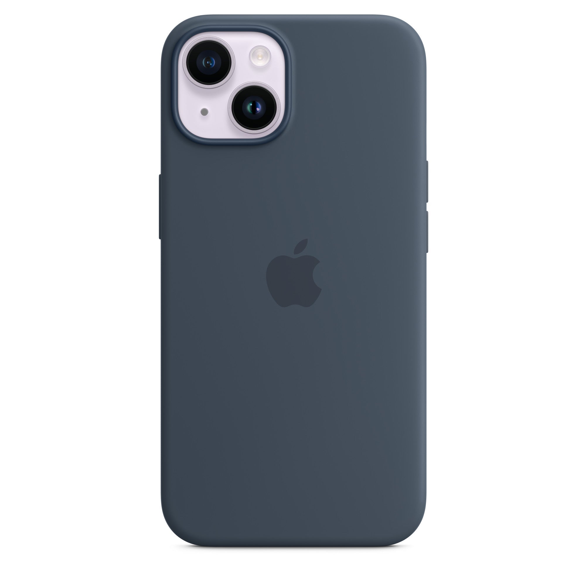 Funda de silicona para iPhone 14 con MagSafe