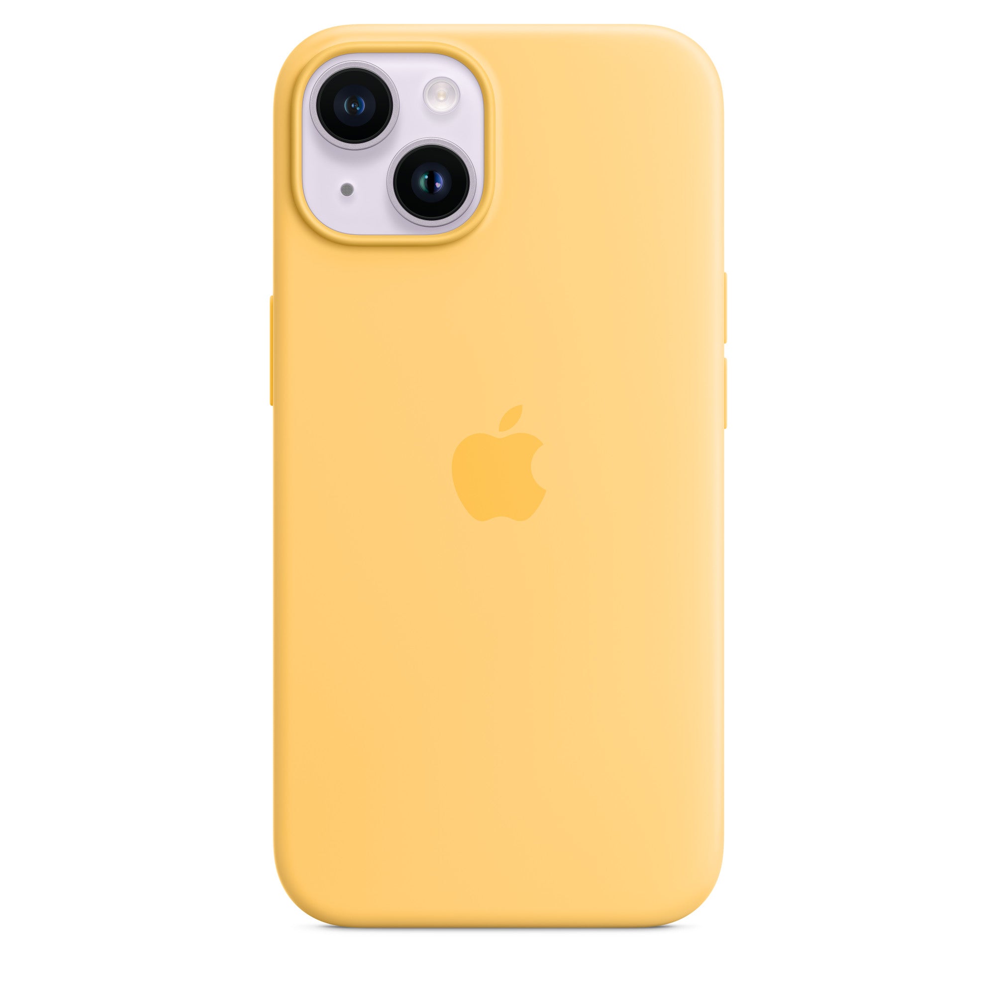Funda de silicona para iPhone 14 con MagSafe