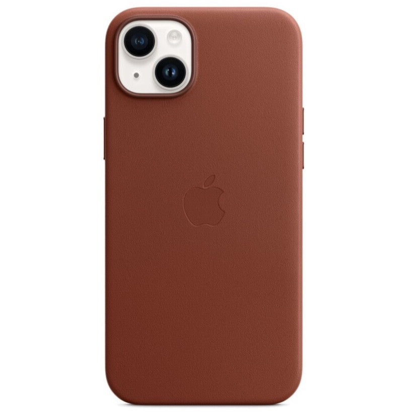 Funda de cuero con MagSafe para iPhone 14 Plus