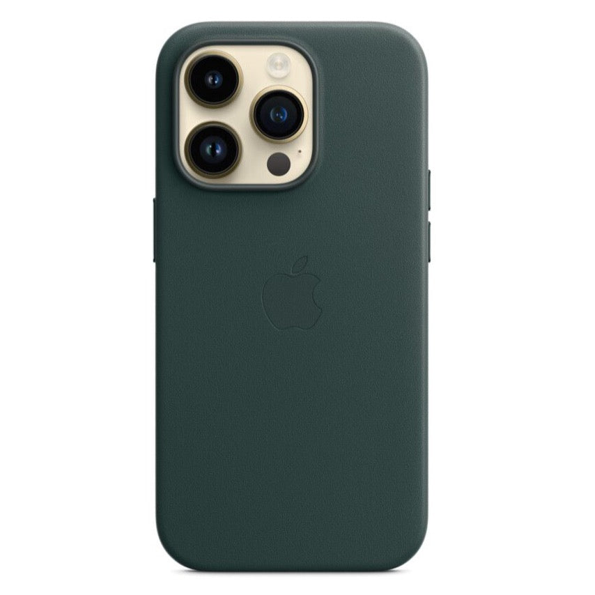 Funda de cuero con MagSafe para iPhone 14 Pro