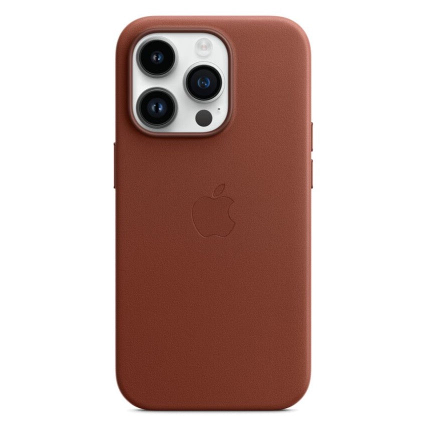 Funda de cuero con MagSafe para iPhone 14 Pro